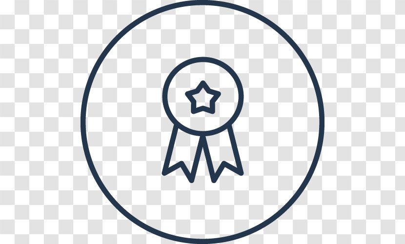 Award - Line Art - Black And White Transparent PNG