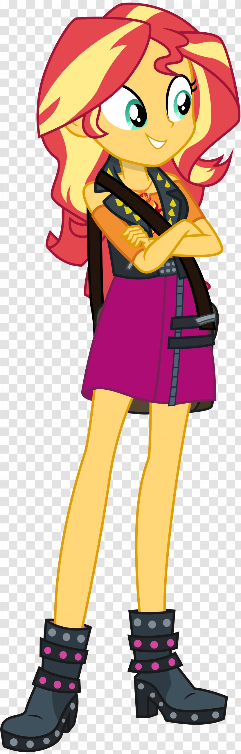 Sunset Shimmer My Little Pony: Equestria Girls DeviantArt - Silhouette Transparent PNG