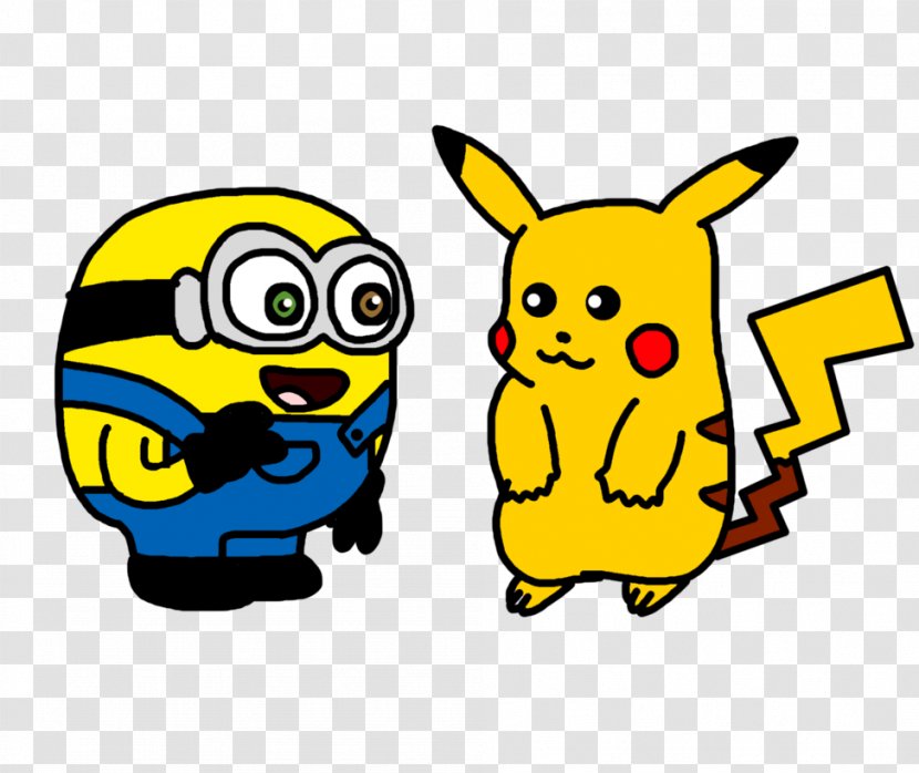 Bob The Minion Pikachu Universal Pictures Pokémon Despicable Me - Smiley Transparent PNG
