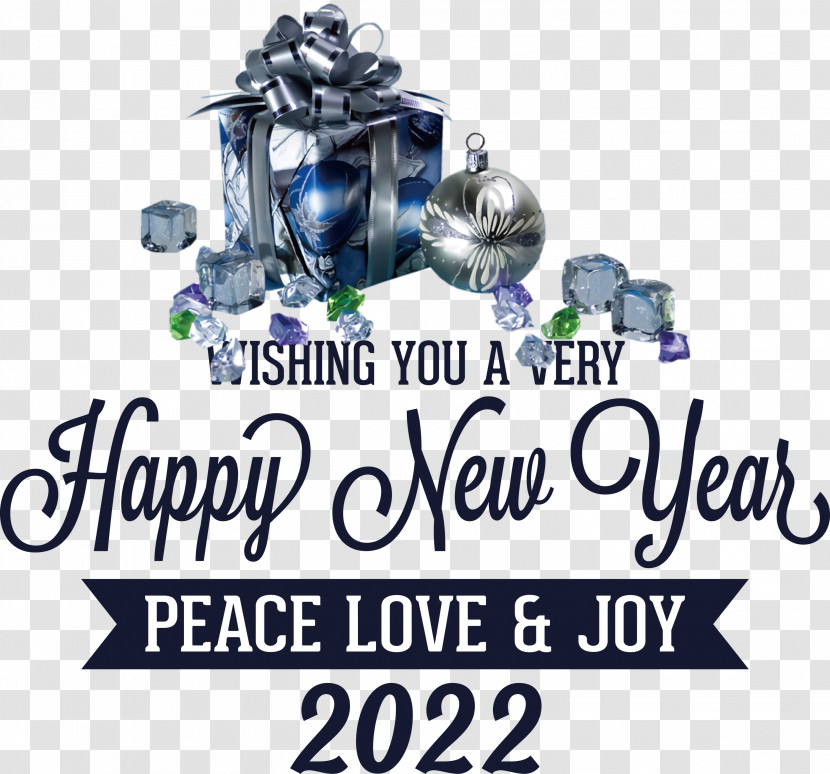 2022 New Year Happy New Year 2022 2022 Transparent PNG