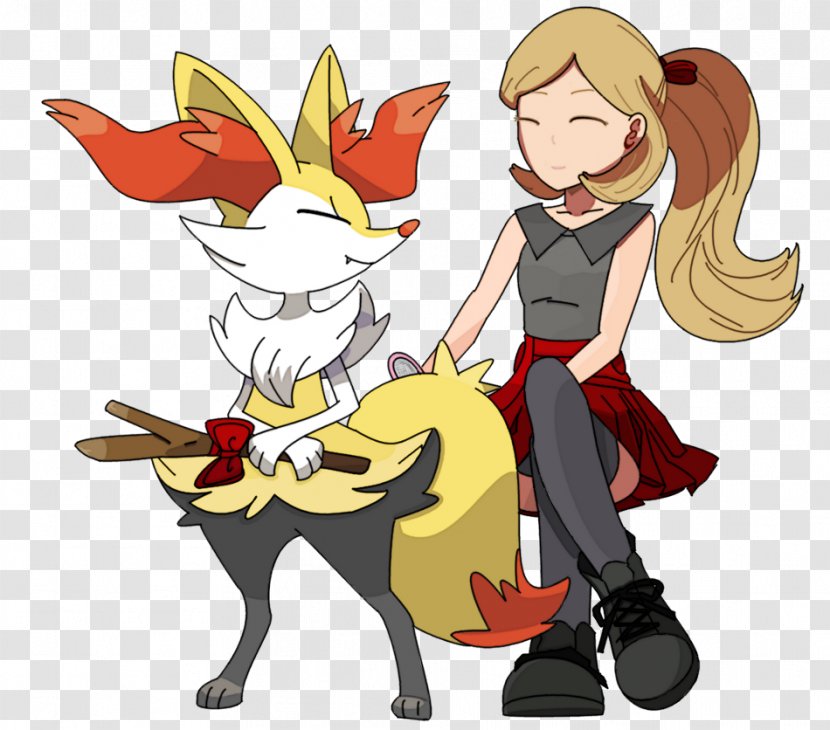 Pokémon X And Y Serena Braixen Transparent PNG