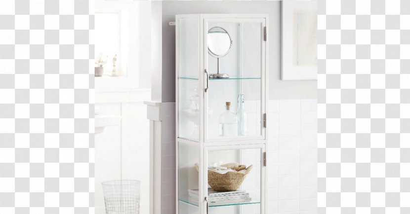 Bathroom Cabinet Glass Shelf - White Tower Transparent PNG