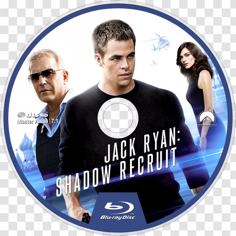 Chris Pine Kenneth Branagh Jack Ryan: Shadow Recruit Blu-ray Disc United States - Ryan Transparent PNG