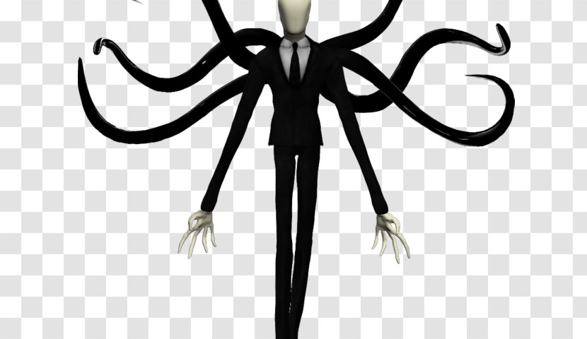 Slenderman Slender: The Eight Pages Slender Man Stabbing Rising 2 Creepypasta - Horror Transparent PNG