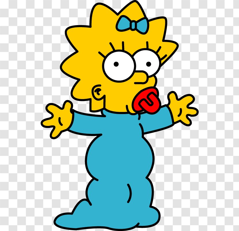 Maggie Simpson Homer Marge Bart Barney Gumble - Background Transparent PNG