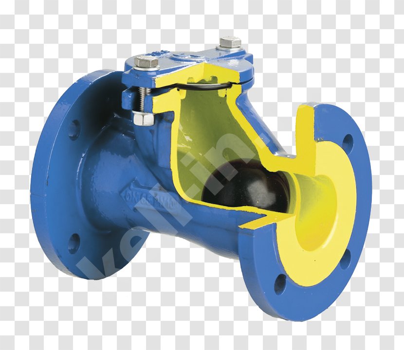 Check Valve Ball Isolation Absperrventil - Plastic - Wastewater Transparent PNG