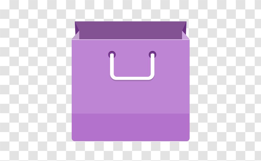 Shopping Bag Icon - Area - Purple Clip Art Transparent PNG