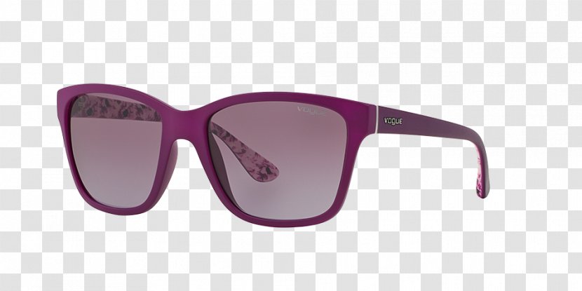 Ray-Ban Wayfarer Aviator Sunglasses - Plastic - Violet Gradient Transparent PNG