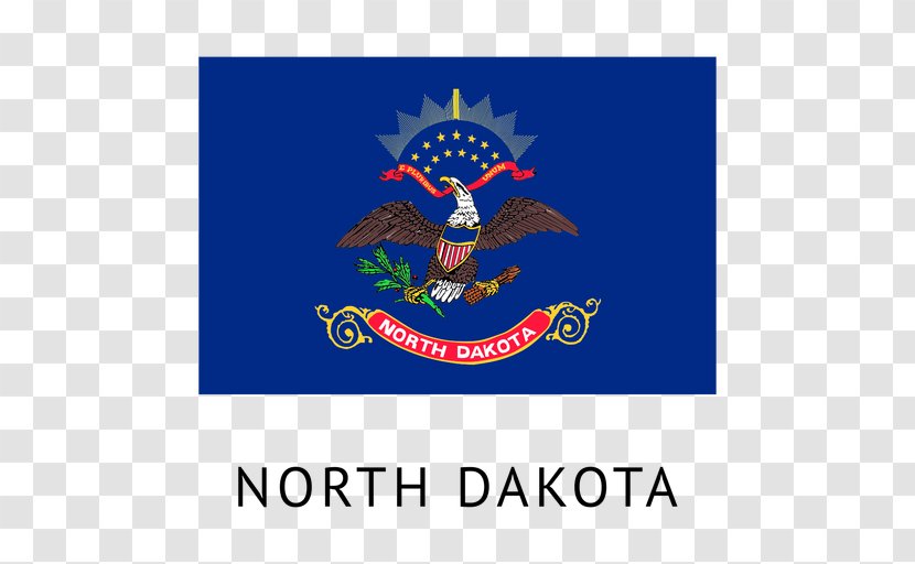 Flag Of North Dakota South U.S. State - Bumper Sticker - Bankbern Transparent PNG