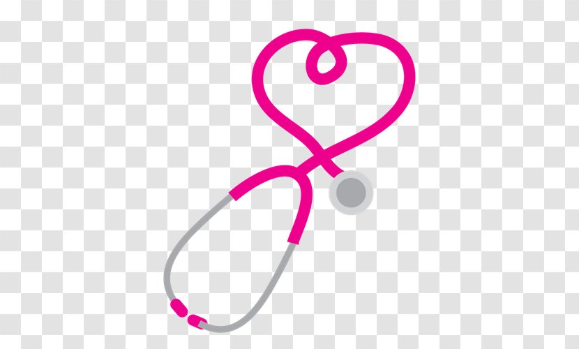 Nursing Stethoscope Health Care Physician Clip Art - Heart Transparent PNG