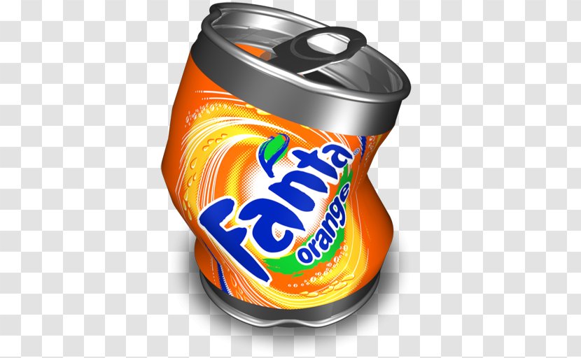 Coca-Cola Fizzy Drinks Sprite Fanta - Tin Can Transparent PNG