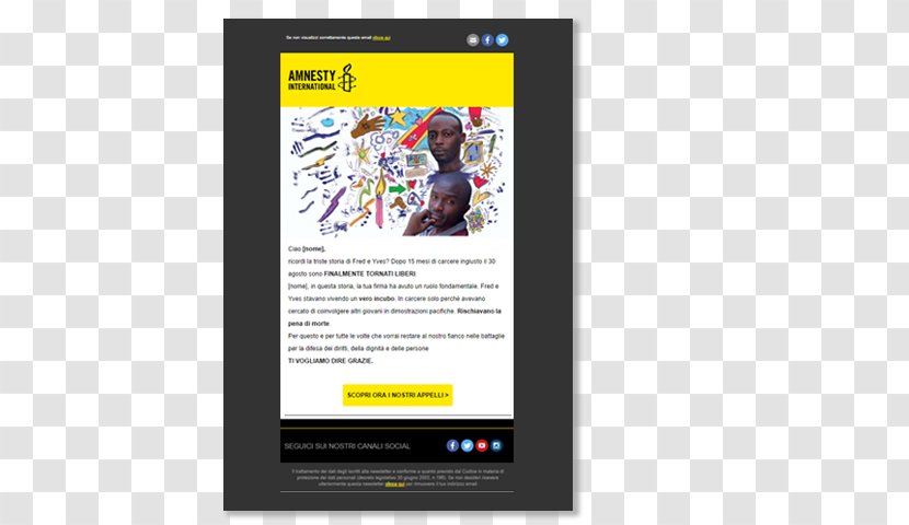 MailUp Email Marketing Amnesty International Display Advertising - Kpi Transparent PNG