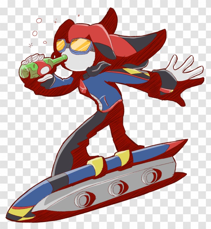 Sonic Riders Free The Hedgehog Shadow Vector Crocodile - Art - Rider Transparent PNG