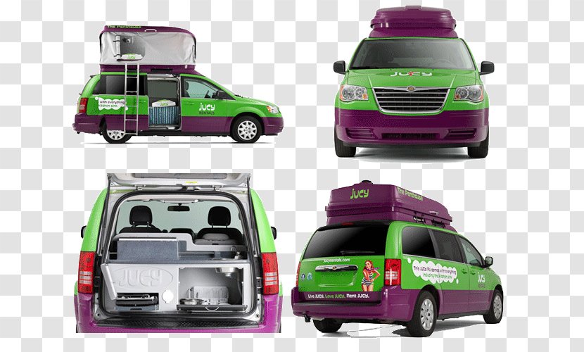 Car Campervans JUCY RV Rentals - Motor Vehicle - Mini Golf Transparent PNG