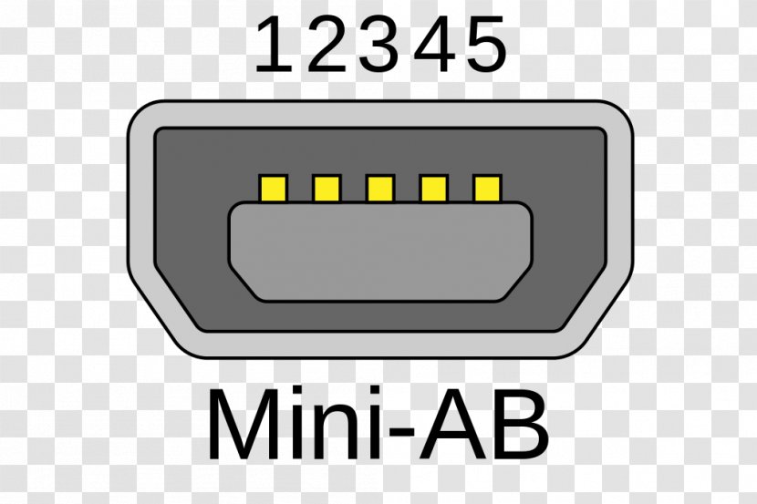 Mini-USB Battery Charger Micro-USB Electrical Connector - Wires Cable - Receptacle Transparent PNG