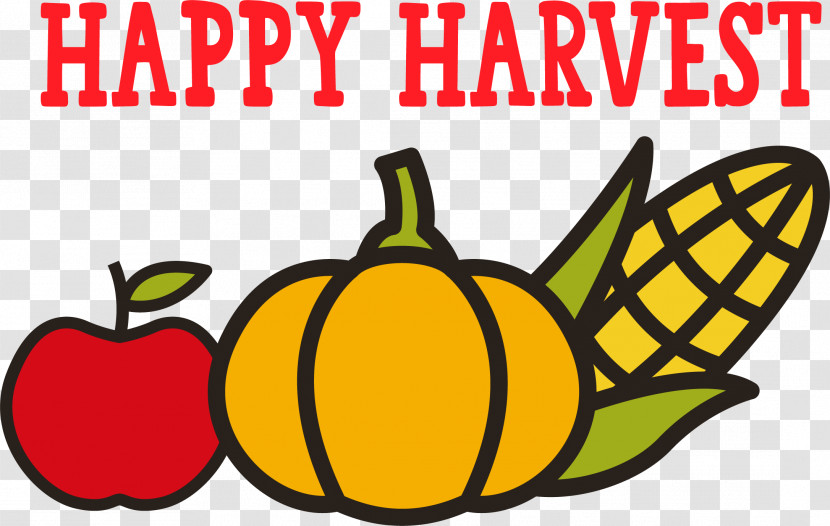 Happy Harvest Transparent PNG