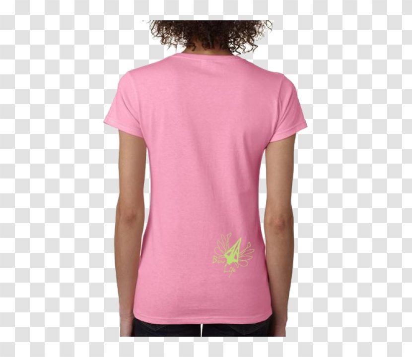 T-shirt Shoulder Pink M Product - T Shirt - Shopping Youth Archery Bows Transparent PNG