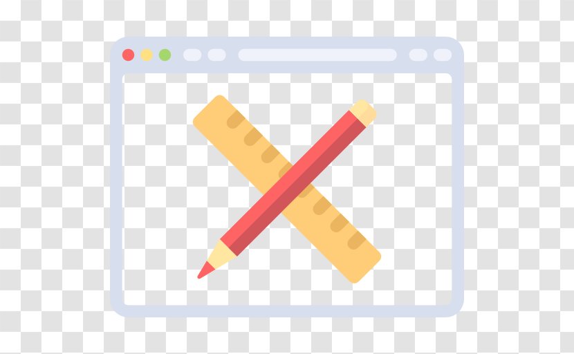 Web Browser Pen - Interface - A And Ruler Transparent PNG