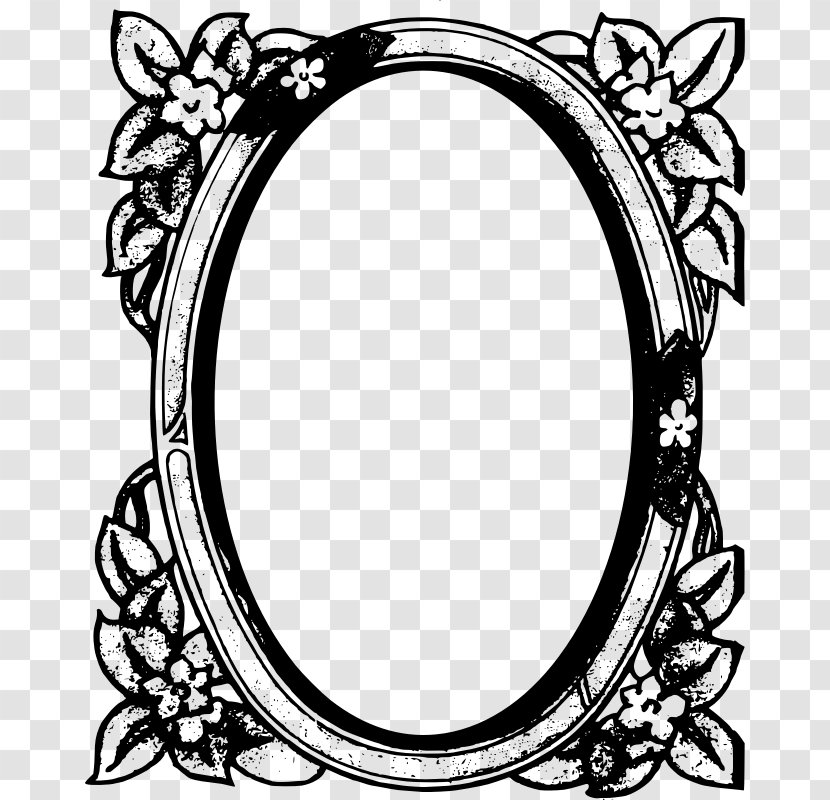 Drawing Picture Frames Clip Art - Heart - Mirror Transparent PNG