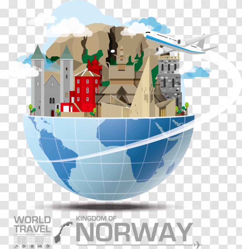 Travel Royalty-free Stock Photography Illustration - Decorative Building Norway Attractions Transparent PNG