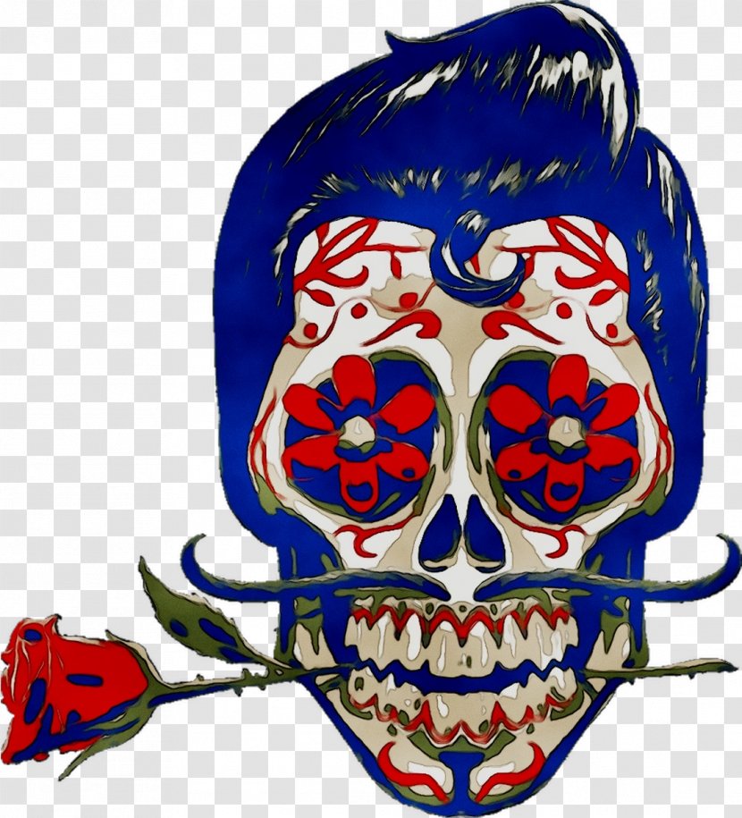 Mexican Cuisine Death Calavera Day Of The Dead Human Skull Symbolism - And Crossbones - Calaca Transparent PNG