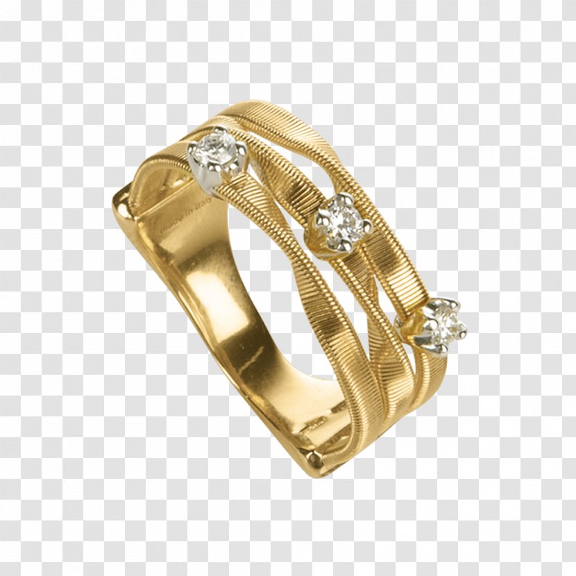 Ring Diamond Jewellery Colored Gold Transparent PNG