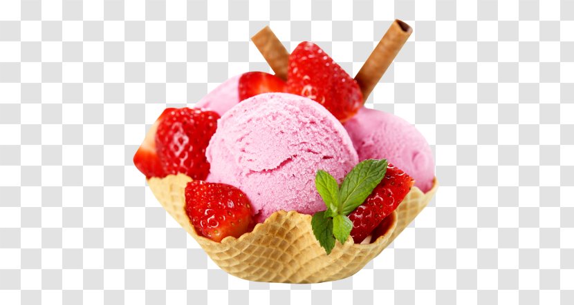 Ice Cream Cones Gelato Milk - Food Scoops Transparent PNG