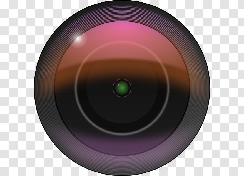 Camera Lens Cartoon Clip Art - Lense Cliparts Transparent PNG