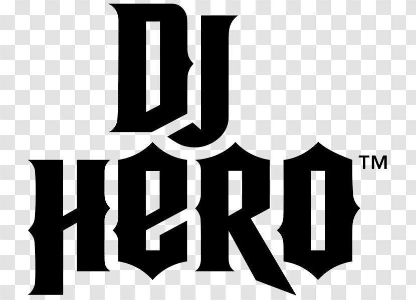 DJ Hero Guitar 5 III: Legends Of Rock Hero: Warriors Encore: Rocks The 80s - Silhouette Transparent PNG