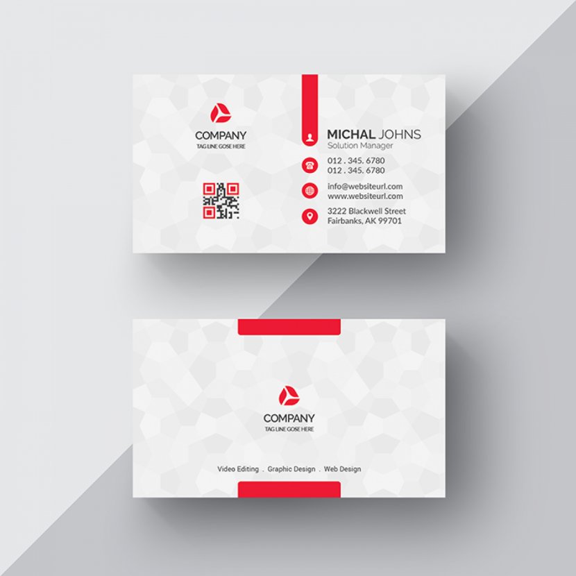 Paper Business Card Design Cards Visiting Mockup - Text Transparent PNG