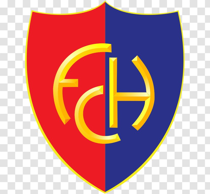 Logo FC Hégenheim - Text - Yellow Transparent PNG