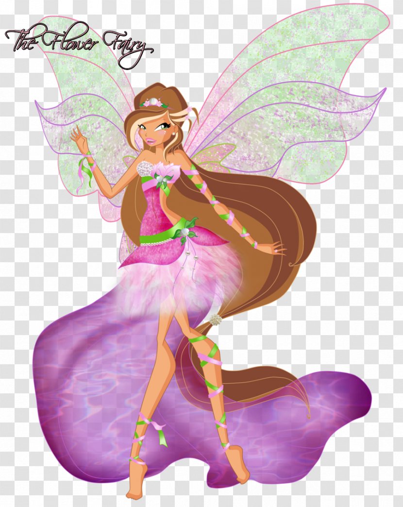 Flora Fairy Fan Quiz - Mythical Creature Transparent PNG