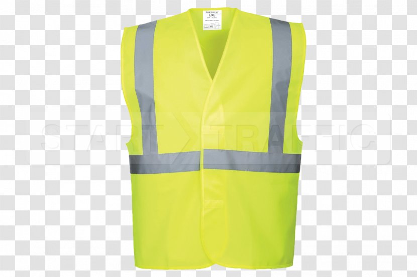 High-visibility Clothing Waistcoat Portwest Armilla Reflectora - Personal Protective Equipment - Shirt Transparent PNG