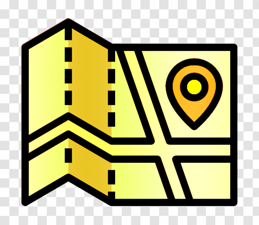 Travel Icon Navigation Map Icon Map Icon Transparent PNG