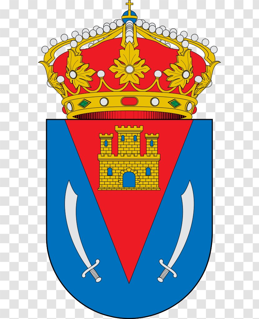 A Pobra De Trives Escutcheon Coat Of Arms Crest Heraldry - Silhouette - Flower Transparent PNG