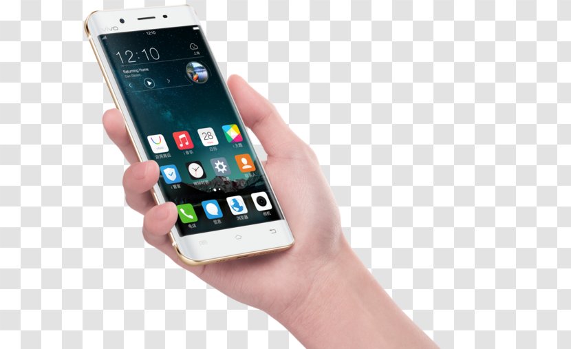 Vivo Smartphone Samsung Galaxy Android Qualcomm Snapdragon - Finger - Holding A Cell Phone Gesture Transparent PNG