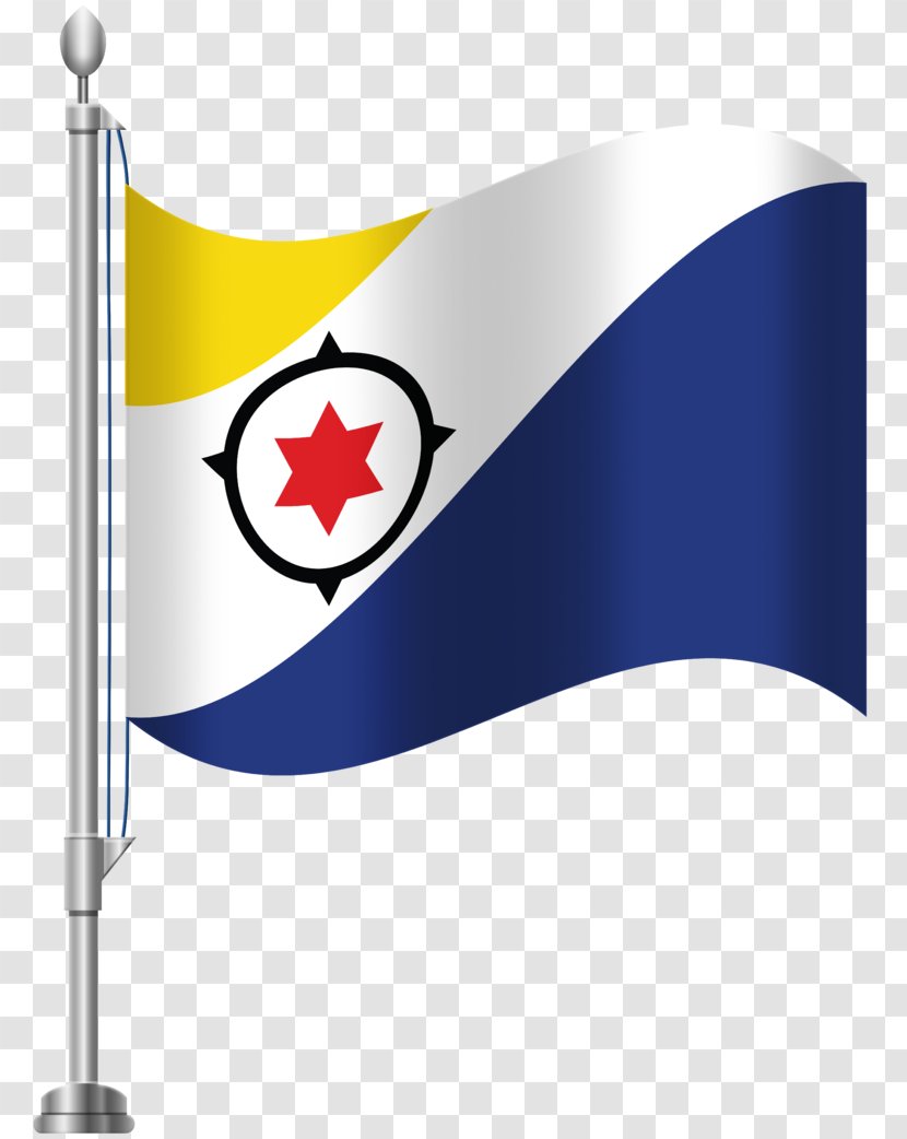 Clip Art Image Flag Of Bonaire - Germany Transparent PNG