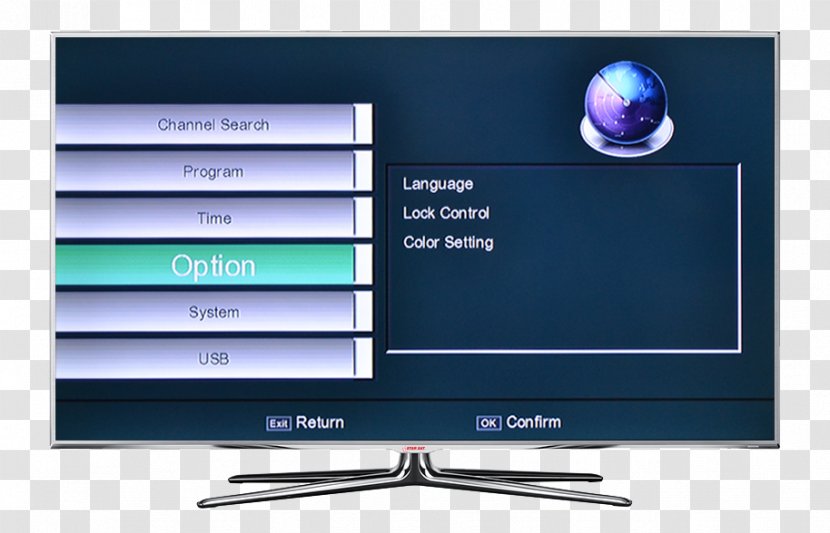 LED-backlit LCD Television Set Computer Monitors Digital Video Broadcasting - Monitor - Embedded Database Transparent PNG