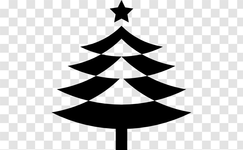 Christmas Tree Spruce Pine - Woody Plant - Star Shape Transparent PNG