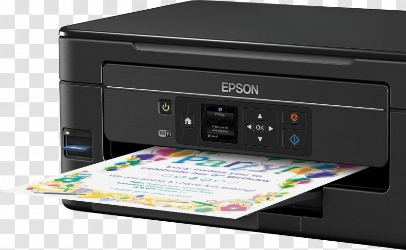 Inkjet Printing Multi-function Printer Epson Expression ET-2650 EcoTank - Copying Transparent PNG