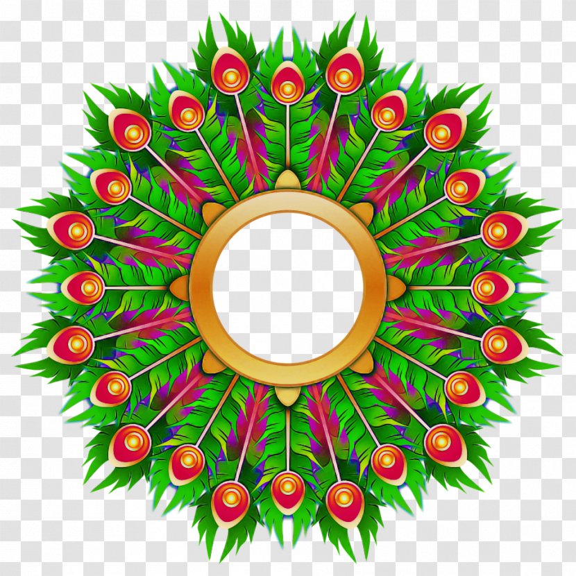 Christmas Decoration - Plant - Wreath Transparent PNG
