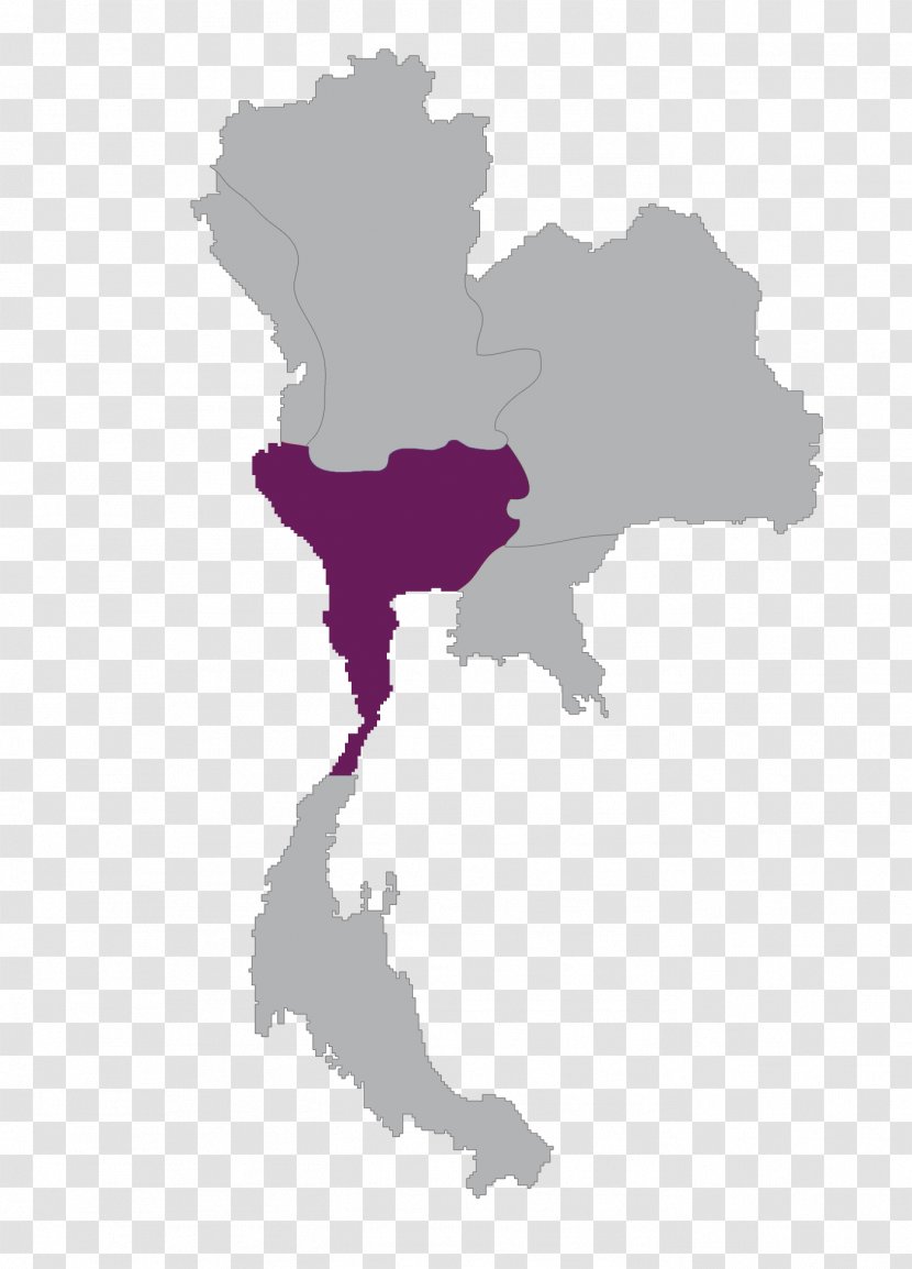 Flag Of Thailand Map Transparent PNG