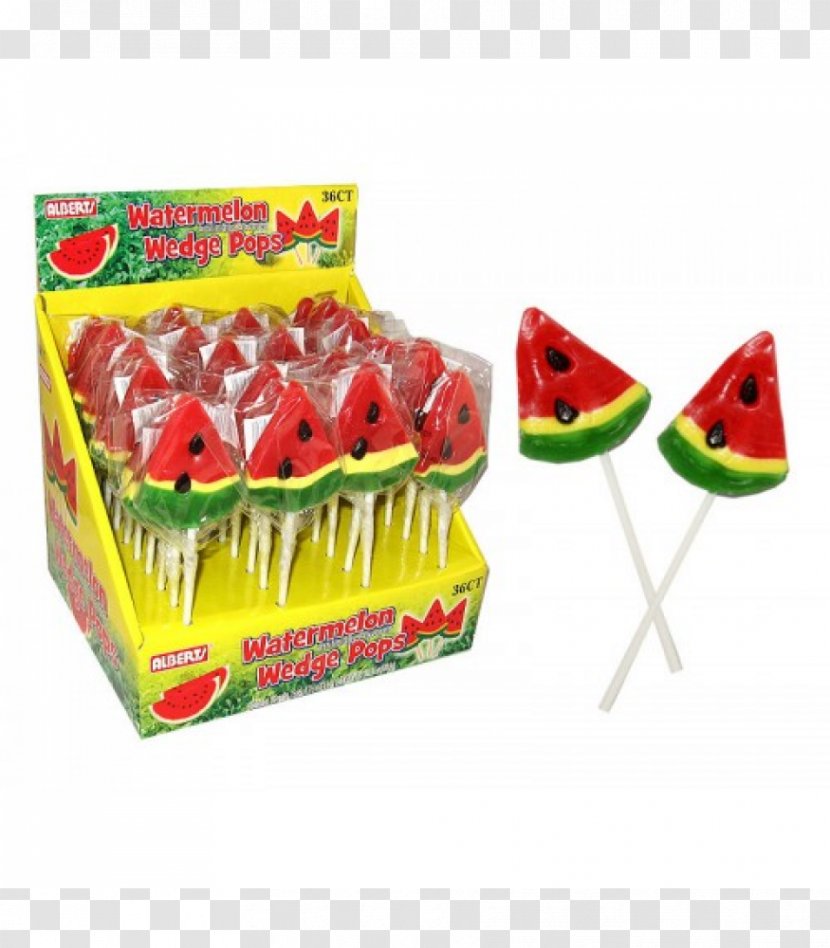 Watermelon Lollipop Chewing Gum Charms Blow Pops Candy - Food Transparent PNG