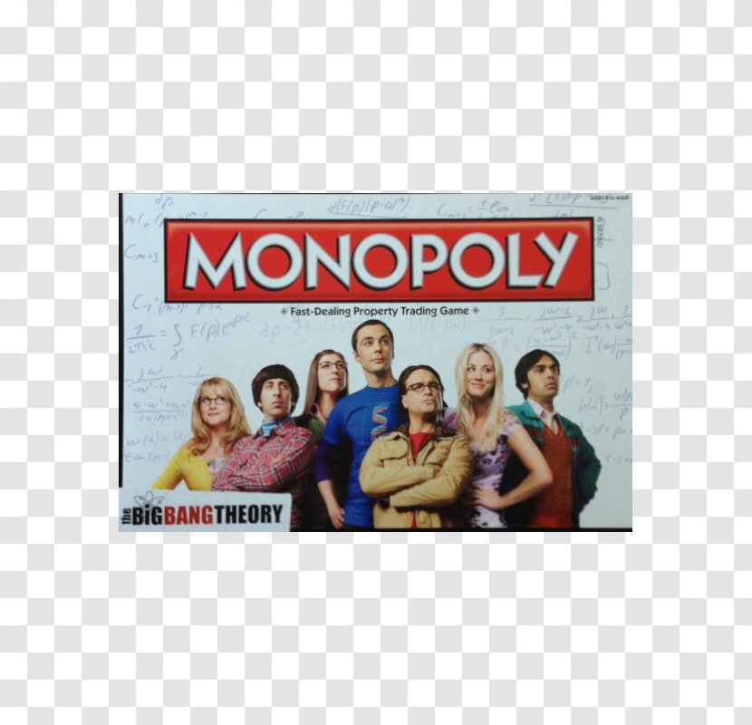 Monopoly Sheldon Cooper Leonard Hofstadter Pasadena The Big Bang Theory - Season 4 - 4Big-bang-theory Transparent PNG