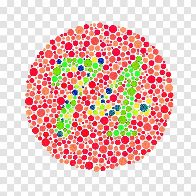 Ishihara Test Color Blindness Vision Dichromacy - Genetic Disorder - Eye Transparent PNG