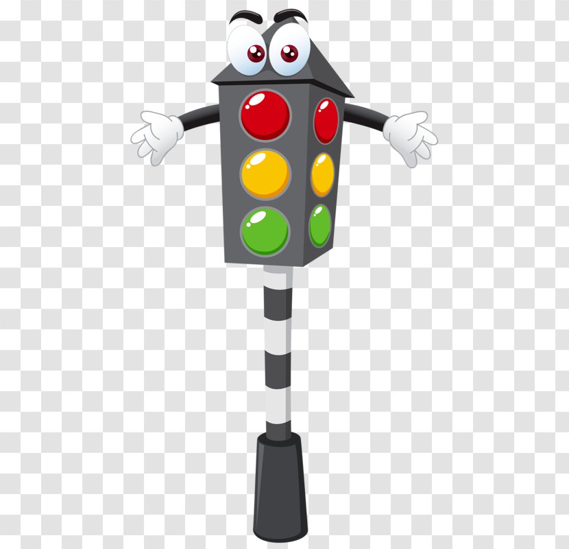 Traffic Light Cartoon Clip Art - Royaltyfree Transparent PNG