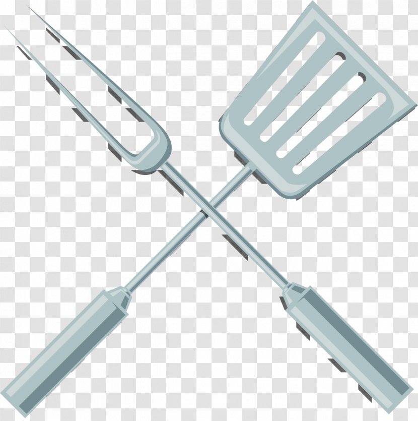 Download Shovel - Kitchen - Vector Painted Fork Transparent PNG