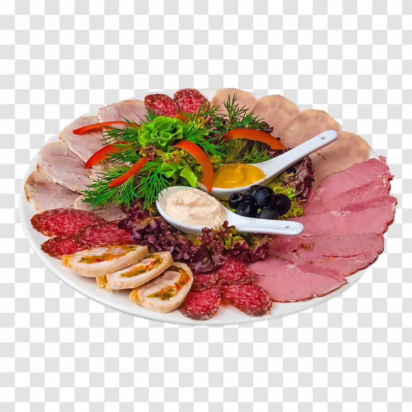 Carpaccio Prosciutto Kazy Plate Ham - Charcuterie Transparent PNG
