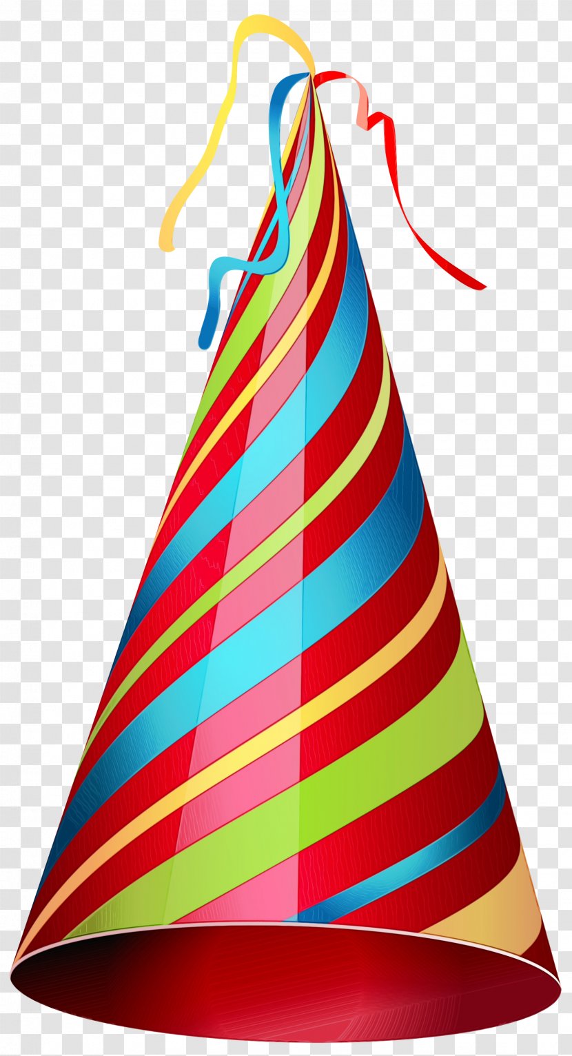 Cartoon Party Hat - Cone Triangle Transparent PNG