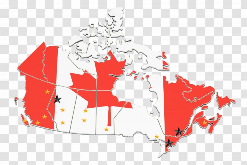 Flag Of Canada Map Stock Photography - Can Photo Transparent PNG